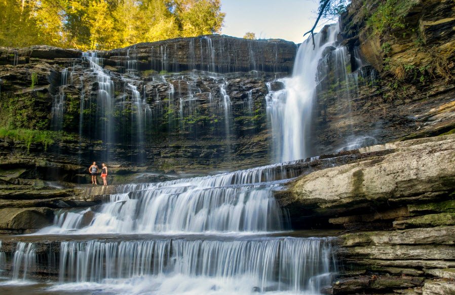 Cummins Falls State Park, Tennessee, USA
